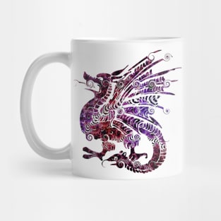 CHINESE DRAGON WITH SPIRALS Mug